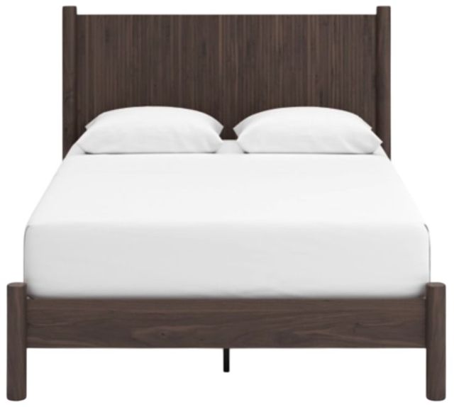 Signature Design by Ashley® Pamytta Brown Queen Panel Platform Bed-2