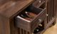 A-America® Bremerton Warm Gray Slat Server-1