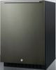 Summit® 4.8 Cu. Ft Black Stainless Steel Under the Counter Refrigerator-1