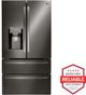 LG 36" 27.8 Cu. Ft. Black Stainless Steel French Door Refrigerator-1
