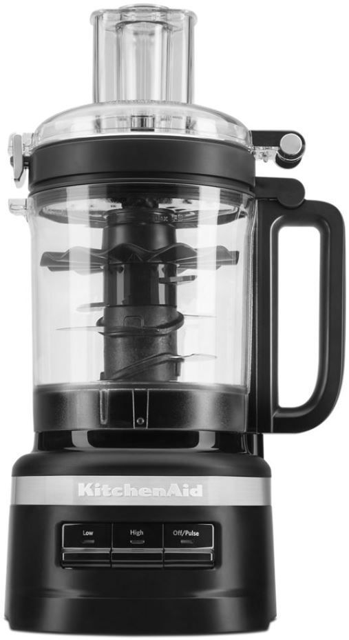 KitchenAid® 9-Cup Black Matte Food Processor-1