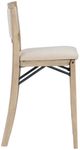 Linon Keira Gray Wash Folding Counter Stool-3