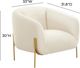 TOV Furniture Kandra Cream Accent Chair-2