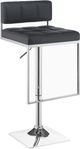 Coaster® Alameda Chrome/Gray Adjustable Bar Stool-3