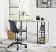 Signature Design by Ashley® Waylowe Black/Natural Home Office Desk-3