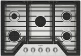 Whirlpool® 30" Stainless Steel Gas Cooktop