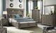 Elements International Kings Court Gray King Panel Storage Bed-3