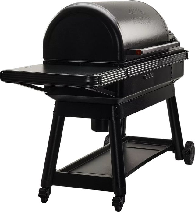 Traeger® Ironwood XL 70" Black Freestanding Wood Pellet Grill-4