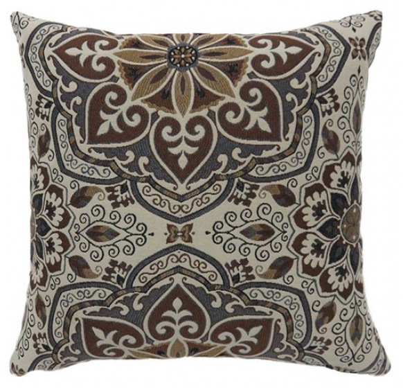 Furniture of America® Tania Brown Large Throw Pillow-0