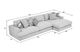 Drew & Jonathan™ Home Montecito 2-Piece River Rock Right-Arm Chaise Sectional-1
