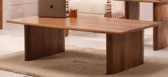 Jaipur Furniture Conall Brown Rectangle Coffee Table-0