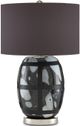 Currey & Company Schiappa Black/White Table Lamp-1