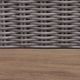 Signature Design by Ashley® Harmony Headlands Gray/Natural Fabric/Wooden Outdoor Loveseat-3