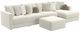 Jackson Furniture Ritzy 5-Piece Bone Right-Arm Facing Sectional with Ottoman-0