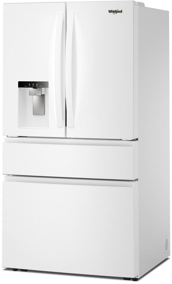 Whirlpool® 36" 29 Cu. Ft. White French Door Refrigerator with Flexible Temperature Drawer-2