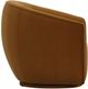 TOV Furniture Jordan Cognac Velvet Swivel Accent Chair-4