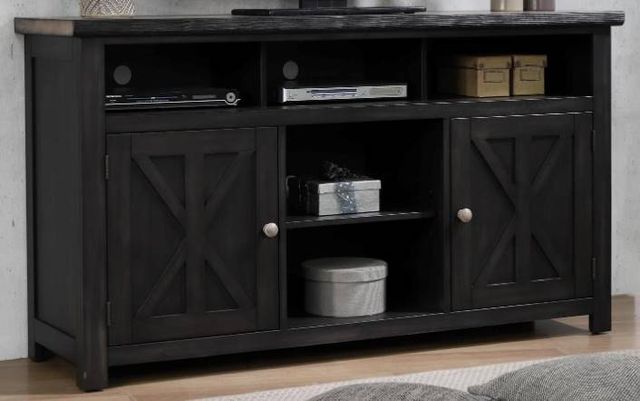 Urban Styles Furniture Orlando Cappuccino/Smoke Gray 60" TV Console-0