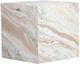TOV Furniture Keira Natural Marble Side Table-0
