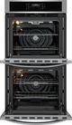 Frigidaire® 27” Stainless Steel Electric Double Wall Oven with Air Fry-2