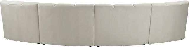 Meridian Furniture Infinity 4-Piece Cream Upholstered Modular Sectional-3