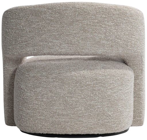 Bernhardt Chloe Bernhardt Living Brown Swivel Chair-3