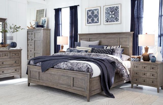 Magnussen Home® Paxton Place Dovetail Gray King Storage Bed-1