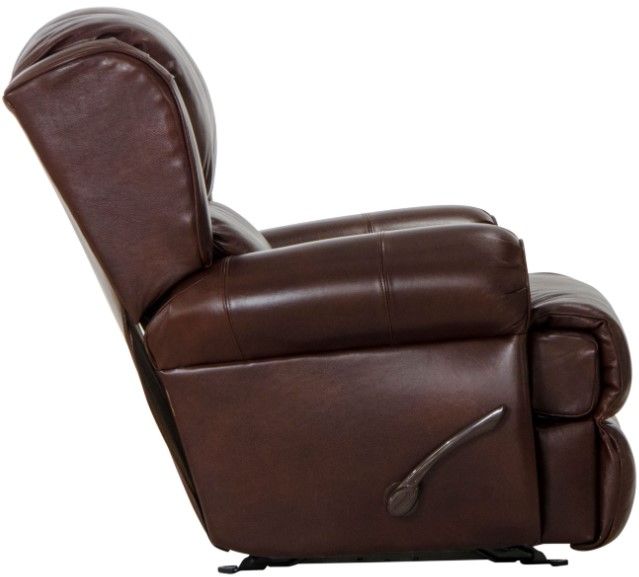 Catnapper® Duncan Walnut Deluxe Glider Recliner-4