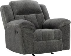 Signature Design by Ashley® Frohn Graphite Manual Rocker Recliner