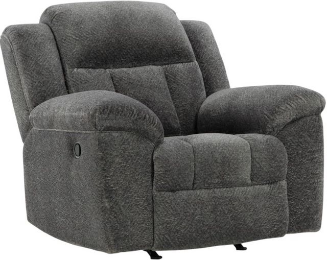 Signature Design by Ashley® Frohn Graphite Manual Rocker Recliner