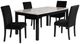 New Classic® Home Furnishings Celeste 5-Piece Black Dining Set-0