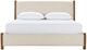 Classic Home Bennington Dusty Beige Queen Upholstered Bed-2