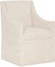 Hooker® Furniture Eleana Classic Linen Castered Dining Arm Chair-0