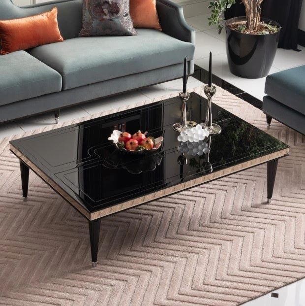Michael Amini® La Francaise Black Cocktail Table-1