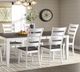Intercon Kona Gray/White Dining Chair-1