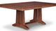 Handstone Customizable Brooklyn Brown Chicory  42x120 Dining Table-0
