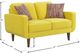 Emerald Home Jax Sunshine Loveseat-2