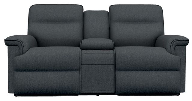 La-Z-Boy® Jay Marine Power Reclining Loveseat with Console, Headrest, and Lumbar-1