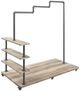 ACME Furniture Brantley Oak/Sandy Gray Hanger Rack-0