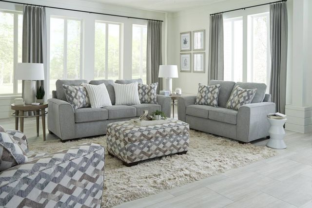 Peak Living Roman Steel Loveseat-1