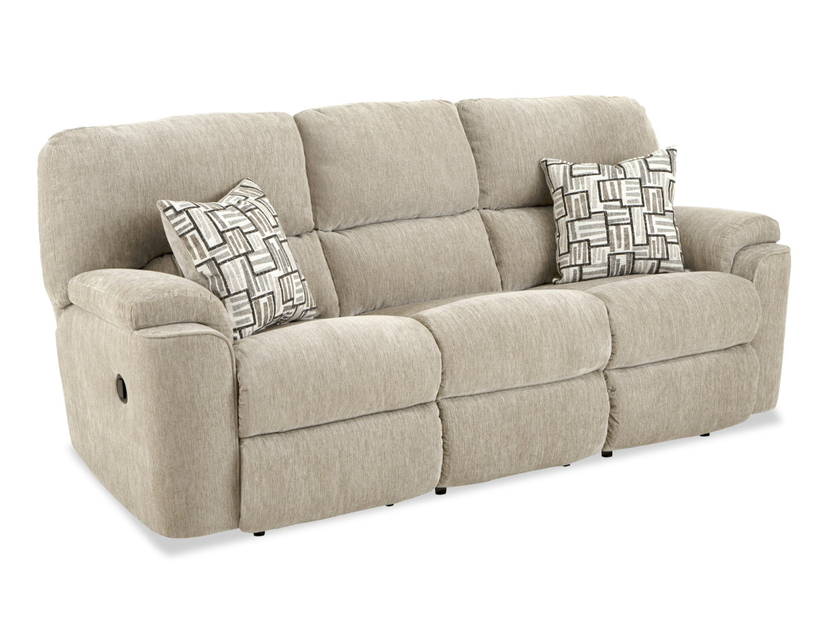 Storm Sand Reclining Sofa | Bob Mills Furniture