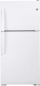 GE® 30" 19.1 Cu. Ft. White Top Freezer Refrigerator-0