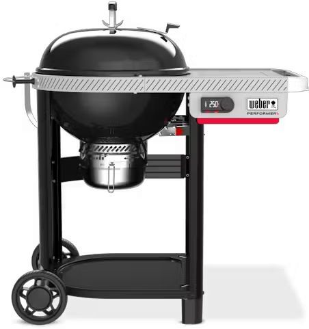Weber® Performer™ 41" Black Smart Freestanding Charcoal Grill-0