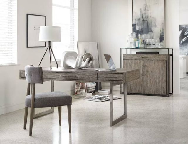 Hooker® Furniture Curata Edward Graphite/Mountain Modern Upholstered Dining Side Chair-3