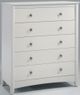 Night & Day Furniture™ Secrets White Drawer Chest-0