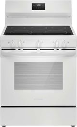 Frigidaire® 30" White Freestanding Electric Range