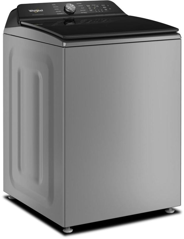 Whirlpool® 6.0 - 6.1 Cu. Ft. Radiant Silver Smart Top Load Washer with The Removable Delicates Basket-2
