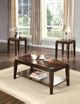 ACME Furniture Docila 3-Piece Walnut Occasional Table Set-1