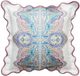 Stylecraft Tamara Day Beige/Blue/White Designer Pillow-0