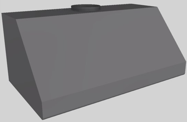 Vent-A-Hood® 36" Gunsmoke Wall Mounted Range Hood-3