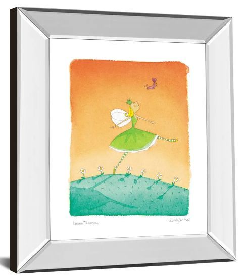 Classy Art Felicity Wishes Iv by Emma Thomson Mirror Framed Wall Art-1